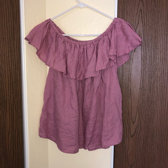 Harve Benard Tops - Harvé Benard • Soft Pink • Off the Shoulder •